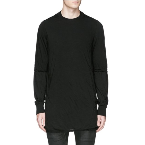 Rick Owens Other - Rick Owens DRKSDW Layered Look Black Top
